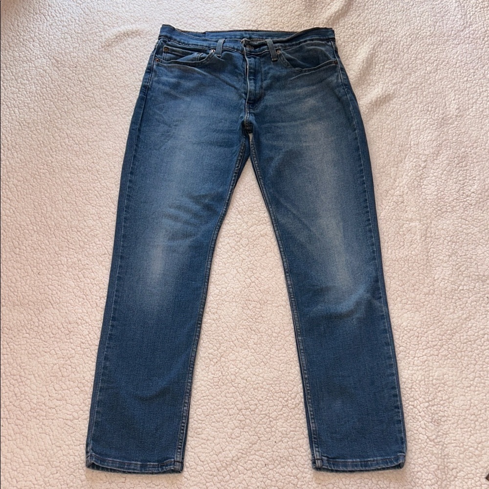 Levi's Men's Straight Jeans - Deep Blue